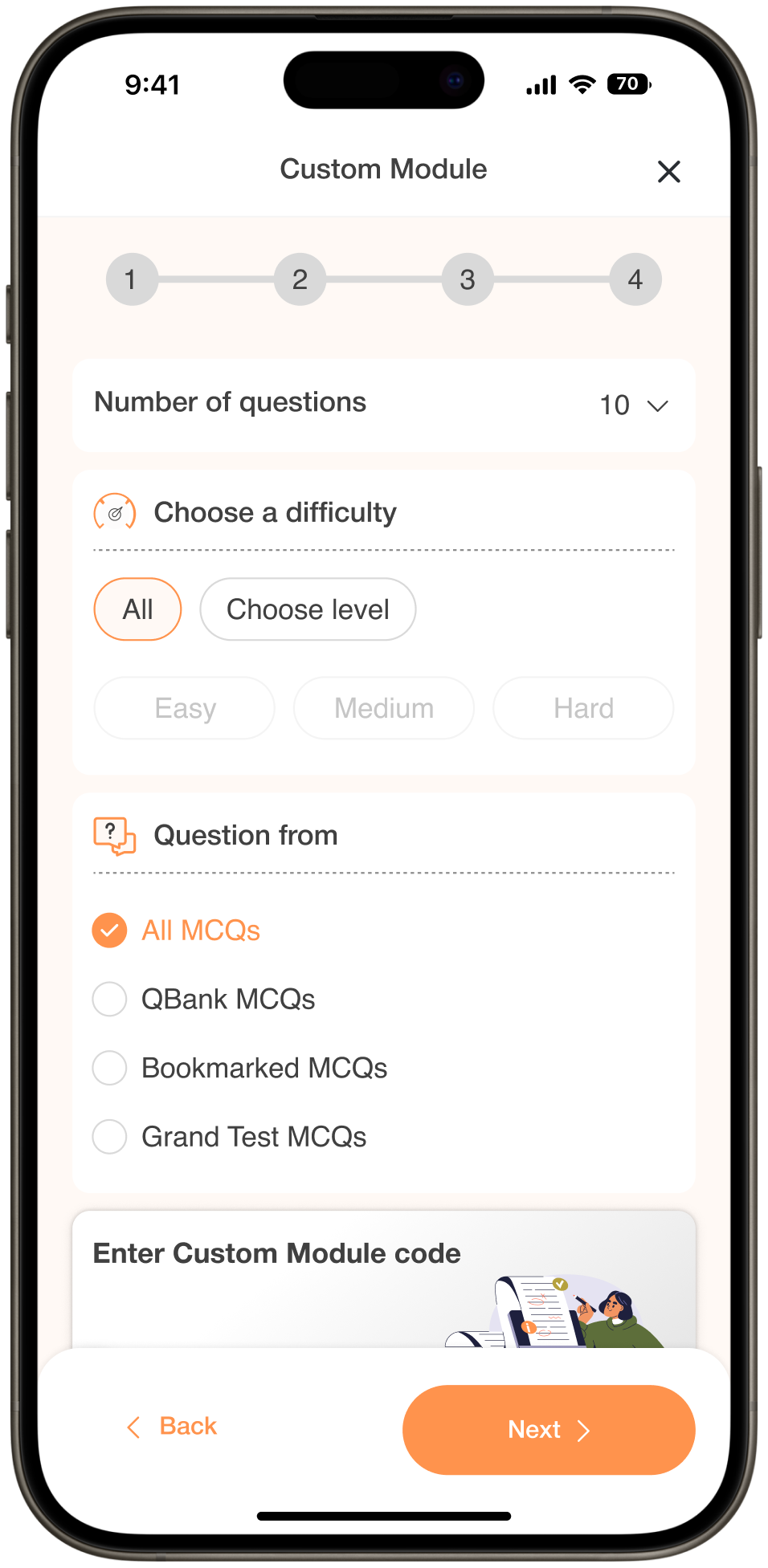 mobile screen